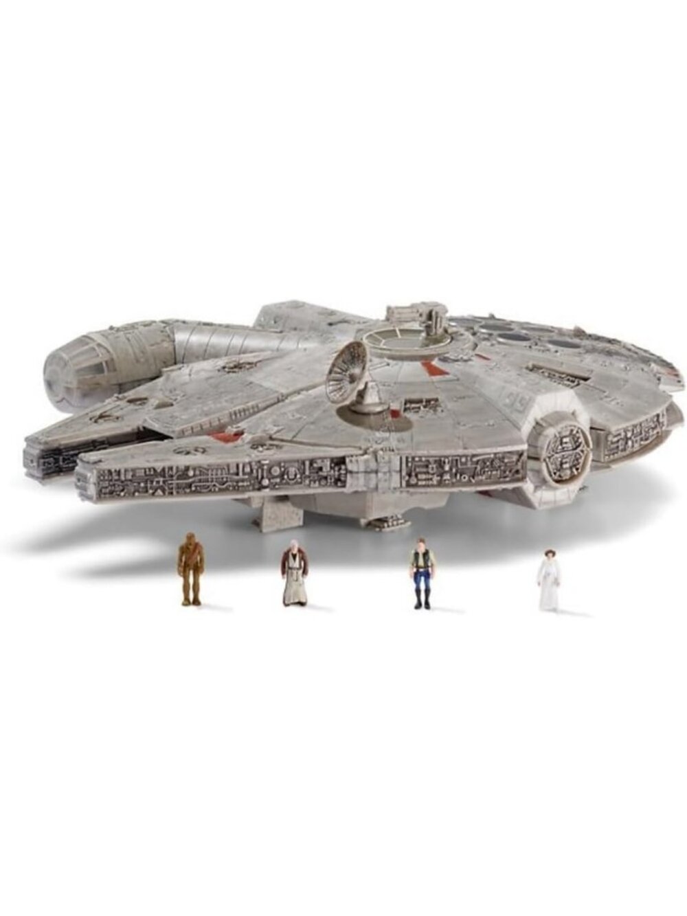 9-Inch Millennium Falcon Assault Class Vehicle with 4 Micro Figures - Starship